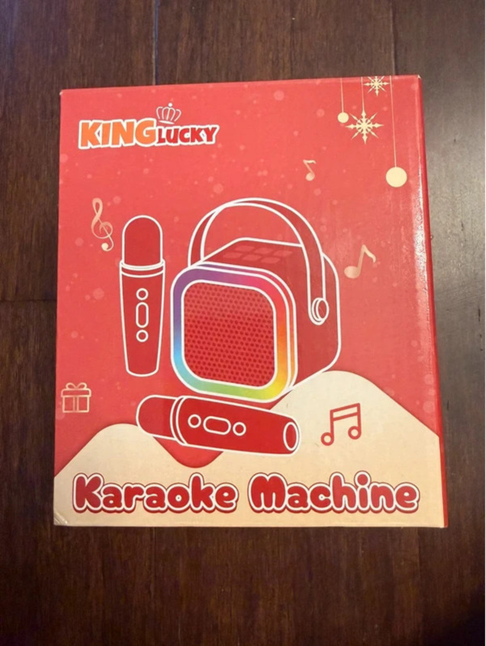 New Purple Kinglucky Mini Karaoke Machine